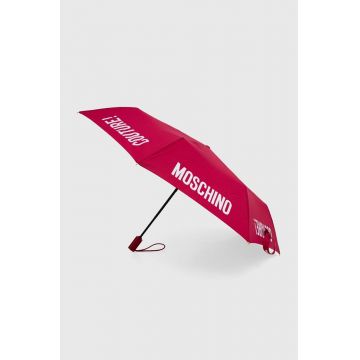 Moschino umbrela culoarea bordo, 8983