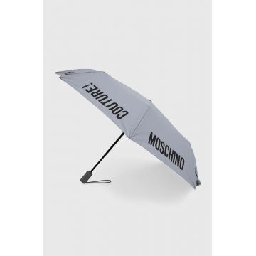 Moschino umbrela culoarea gri, 8983
