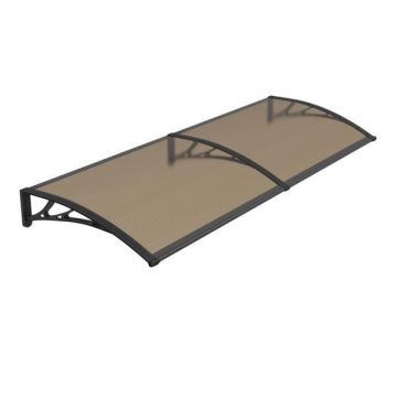 Copertina Premium de usa 200x100cm, brate negre, placa 6mm intreaga bronz