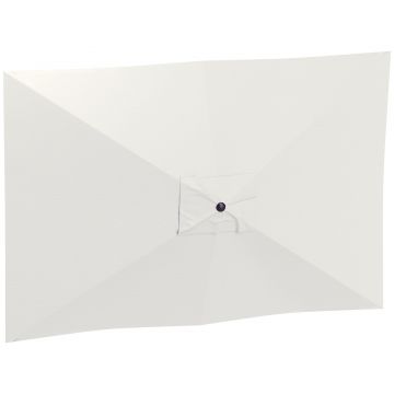 Outsunny Copertină de Rezervă pentru Umbrelă cu Ventilație în Partea Superioară, 300x200 cm, Bej | Aosom Romania