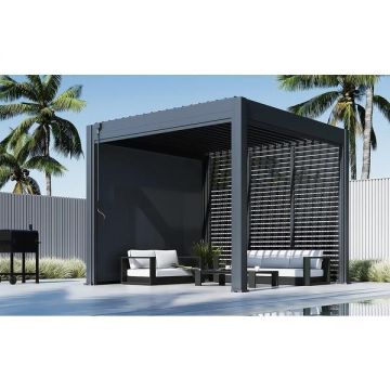 Pergola bioclimatica aluminiu 3x3 m, UnicSpot