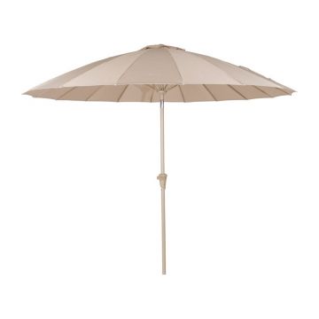 Umbrelă de soare bej ø 250 cm Sunshine – Zuiver