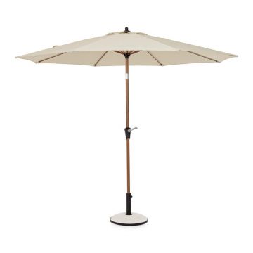 Umbrelă de soare bej ø 300 cm Palinuro – Bizzotto
