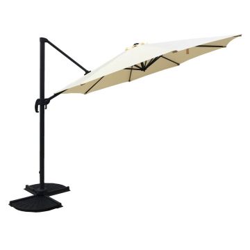 UmbrelÄde soare crem 300x300 cm Deluxe âu0080Garden Pleasure