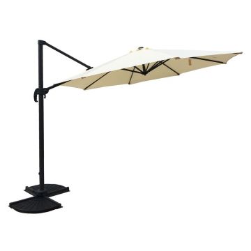 UmbrelÄde soare crem 300x300 cm Deluxe âGarden Pleasure